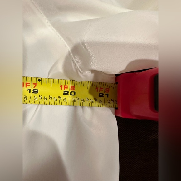 Alfred Dunner Vintage Sheer Pleaded Hidden Buttons Floral Embroidered Sz 18 - Picture 14 of 14